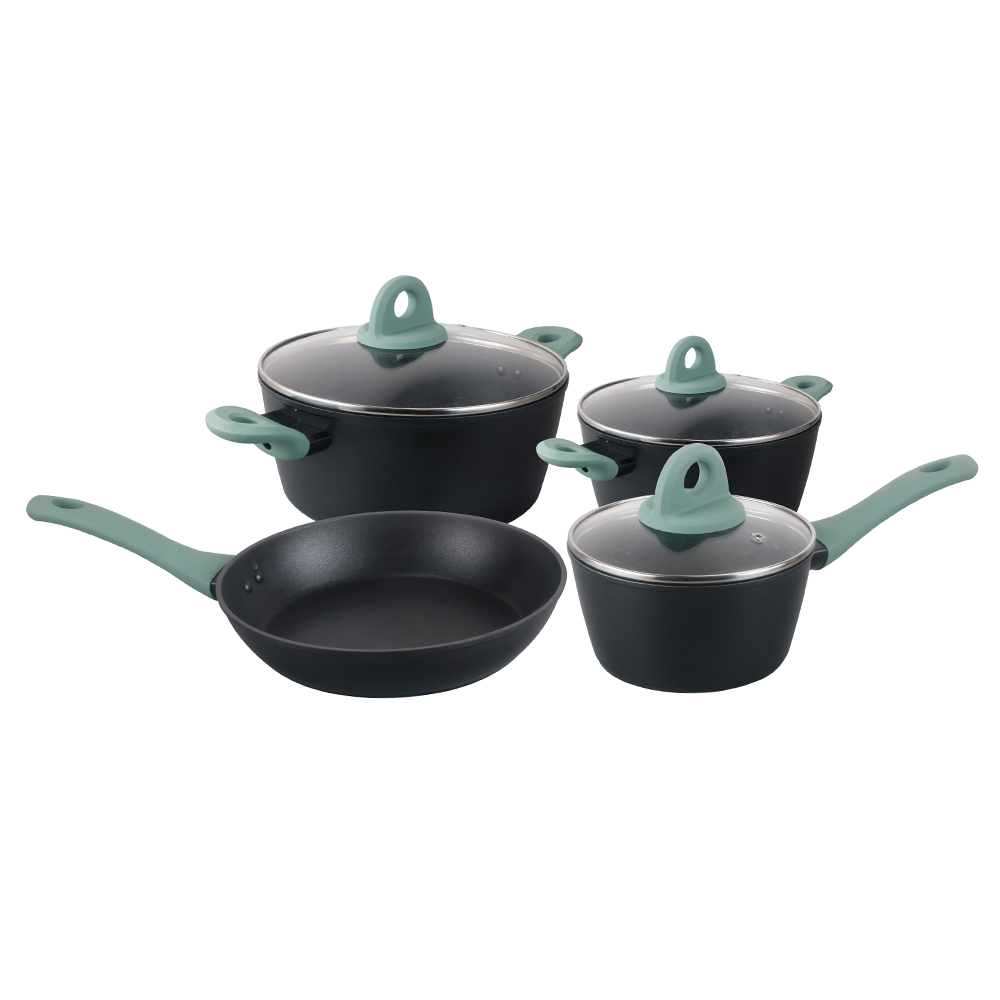 Forged aluminum cookware set