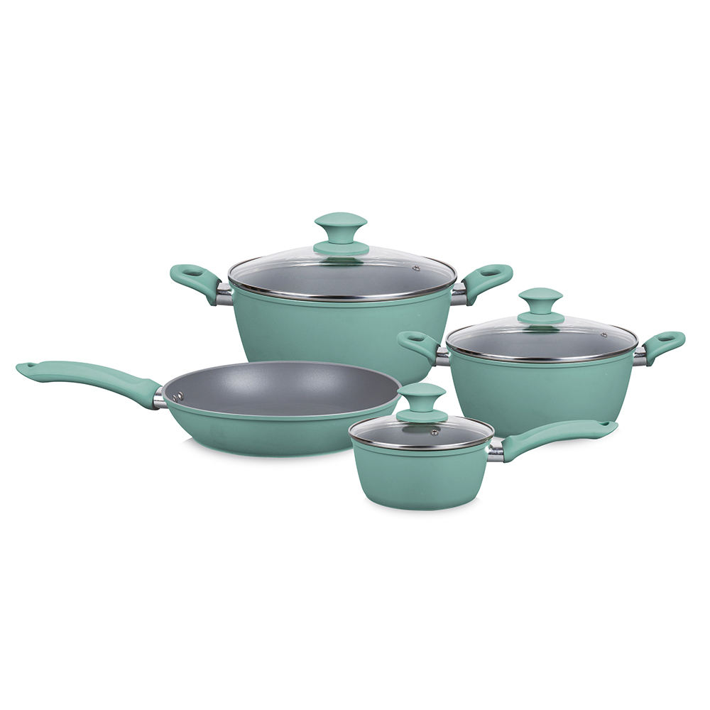 Forged aluminum cookware set